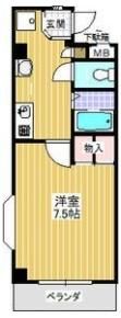クオーレ前山の間取り画像