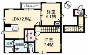 シャーメゾン高須 Bの間取り画像