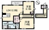 シャーメゾン高須 Bの間取り画像