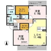 ヴェスコーダの間取り画像