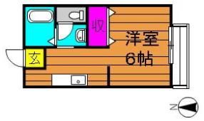 エポック鴨方の間取り画像