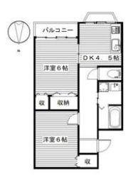 アイランドパレスAの間取り画像