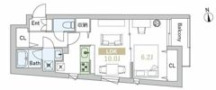 GranDuo三軒茶屋9の間取り画像