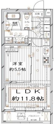 レガリス馬込パークサイドの間取り画像