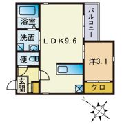 Grandtic Bloom 平尾の間取り画像