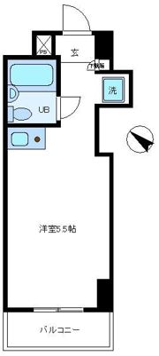 日興パレス大通り公園の間取り画像