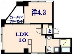 倉本ビルの間取り画像