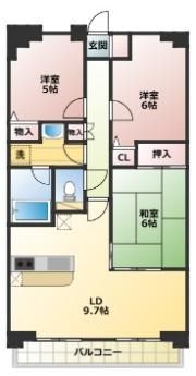 COZY KITAYAMAの間取り画像