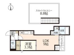 GRANDTIC VILLETTA-N3の間取り画像