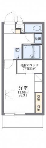 レオパレスドミール 今川の間取り画像