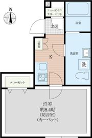ラシクラス上板橋の間取り画像