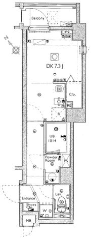 Refays馬込Axisの間取り画像