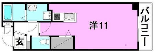 Mayfair南市駅Premiumの間取り画像