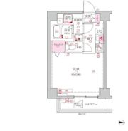 ベルシード新大橋の間取り画像