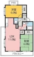 井上マンションの間取り画像