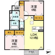 A＆M朝生田 A棟の間取り画像