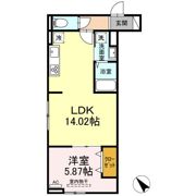 セレスティア西台Bの間取り画像