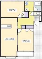 エクシード若林の間取り画像