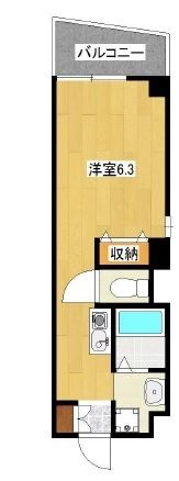 プライムタワー阿倍野40の間取り画像