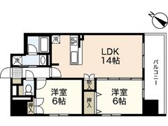 ウイング宝町セカンドの間取り画像