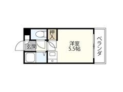 コーポNSRの間取り画像