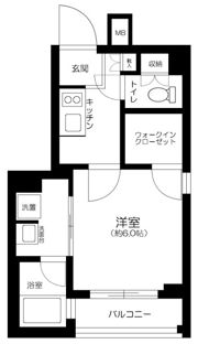 ハーモニーレジデンス西荻窪の間取り画像