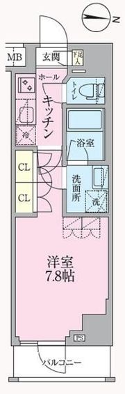 ARKMARK高円寺の間取り画像