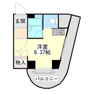 ヒルズ六甲の間取り画像