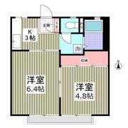 サンシティ江田Bの間取り画像