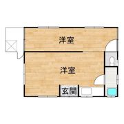 御門貸家の間取り画像