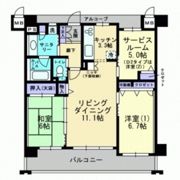 アルファステイツ後楽園の間取り画像