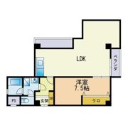 オリンピアマンション高宮の間取り画像