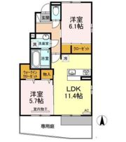 メゾンルナの間取り画像