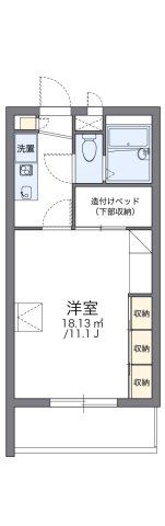 レオパレスエスポワールの間取り画像