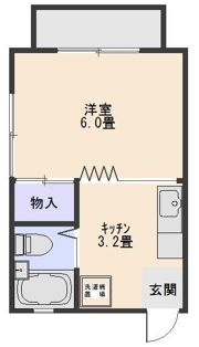 東ハイツの間取り画像