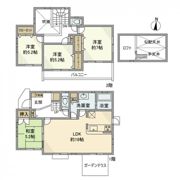 片吹戸建の間取り画像