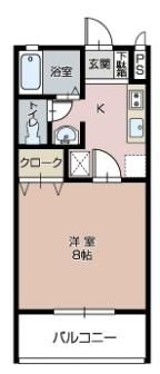 パークミラコスタBの間取り画像