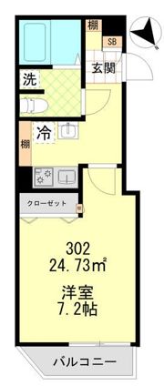 カノープス南大井Aの間取り画像