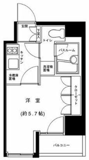 グランフォース五反田の間取り画像