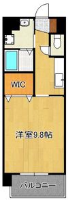 サージュ陣原の間取り画像