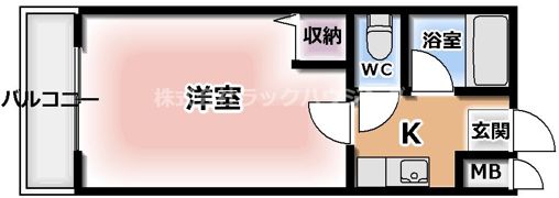 M’プラザ竜田通の間取り画像