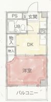 グリーンヒルⅡの間取り画像