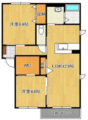 コンフォールメゾン湯川の間取り画像