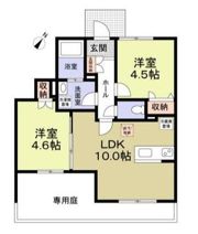 Bene多摩蘭坂の間取り画像