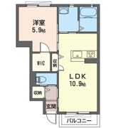 コンティニュー Aの間取り画像