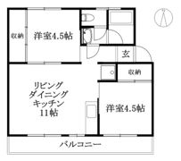 ブリューメ・ハイム壱番館の間取り画像