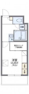 レオパレスパルコートAの間取り画像