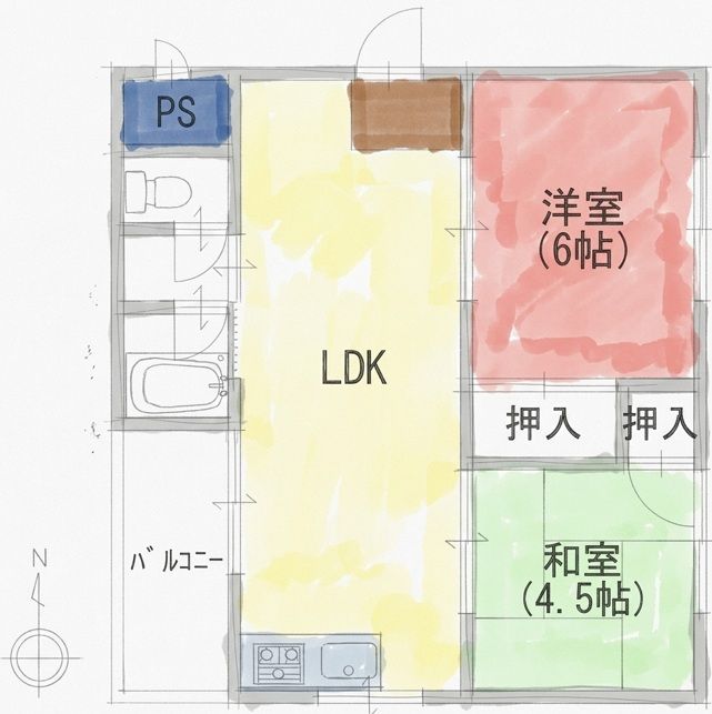 間取図