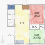 桜井ハイツの間取り画像