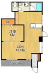 大西ビル（中央町）の間取り画像